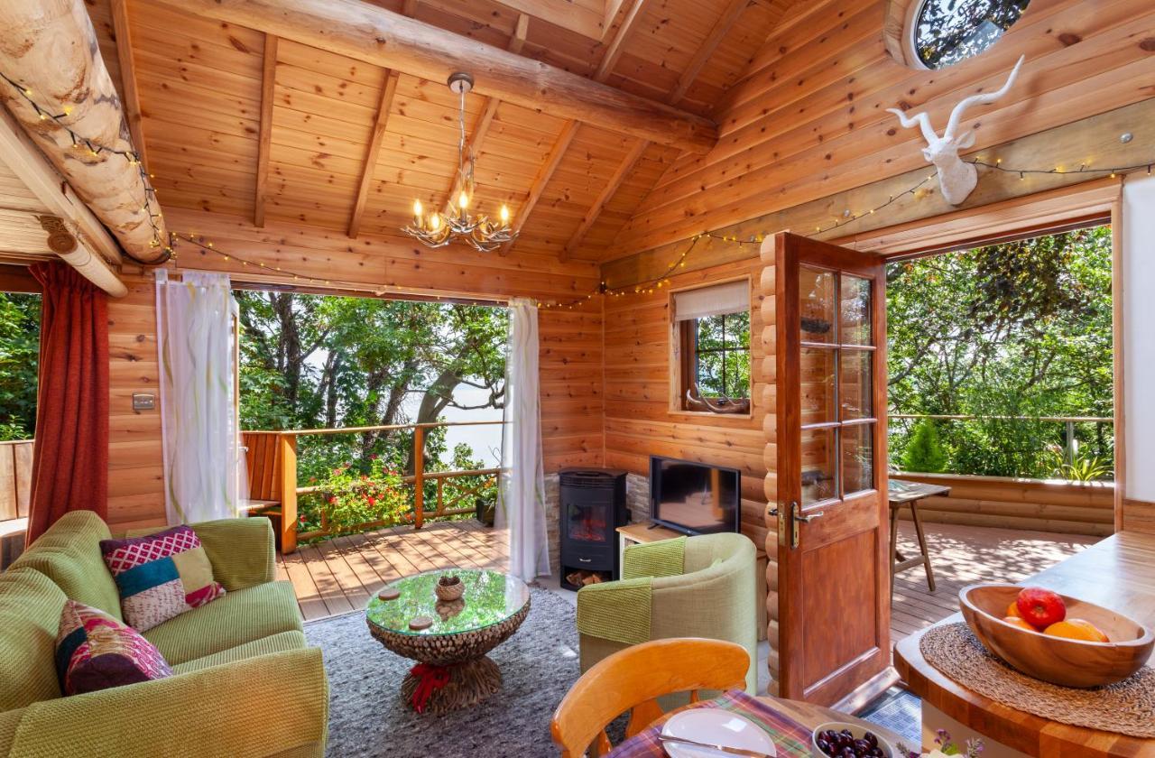 Porthole Log Cabin Minehead Buitenkant foto