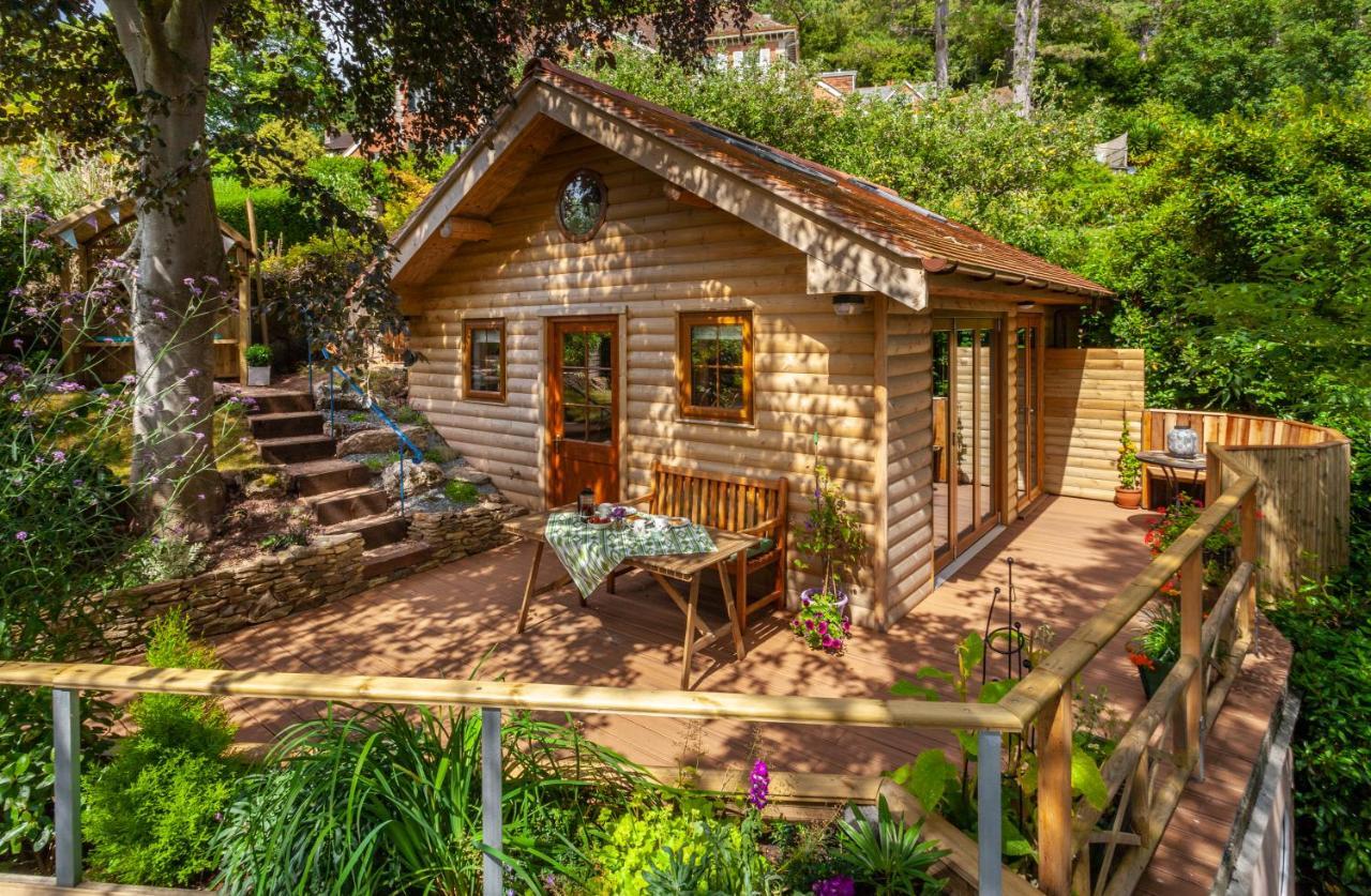 Porthole Log Cabin Minehead Buitenkant foto
