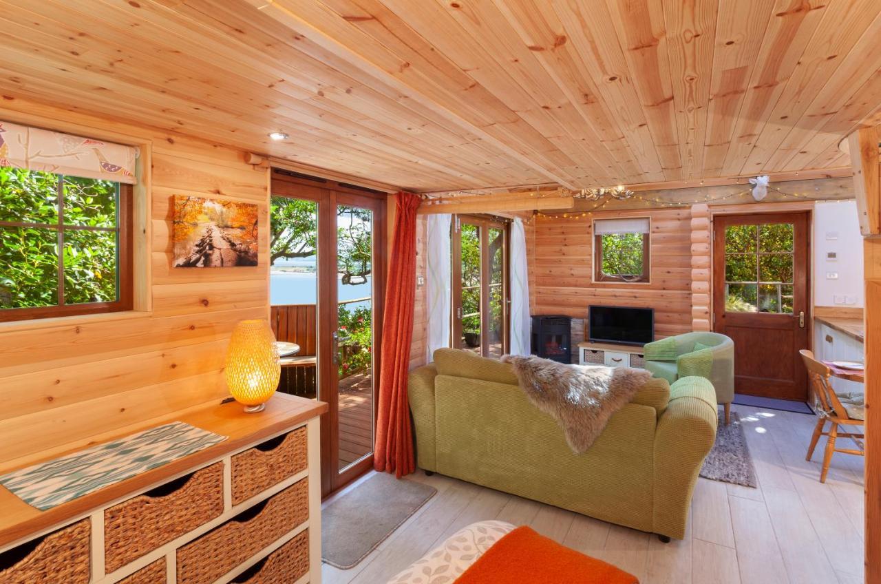 Porthole Log Cabin Minehead Buitenkant foto